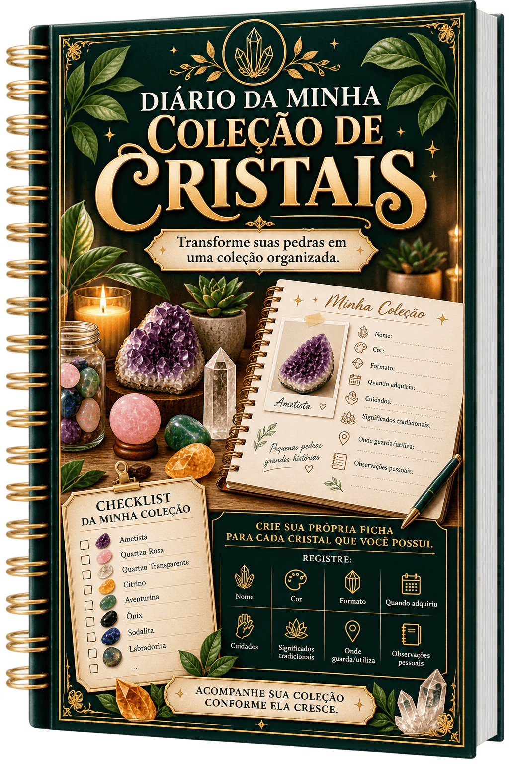 Bônus Diário da Minha Coleção de Cristais