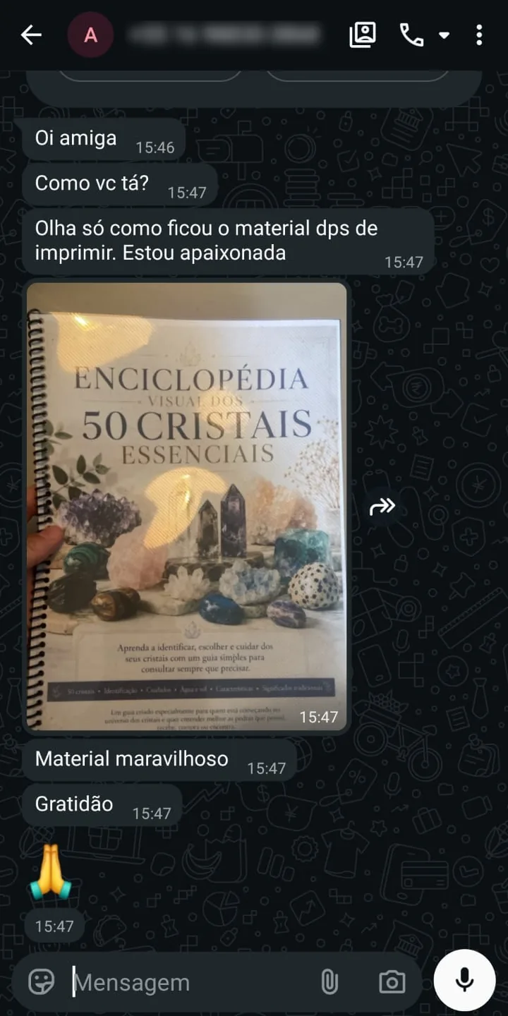 Depoimento real 6 de uma leitora da Enciclopédia