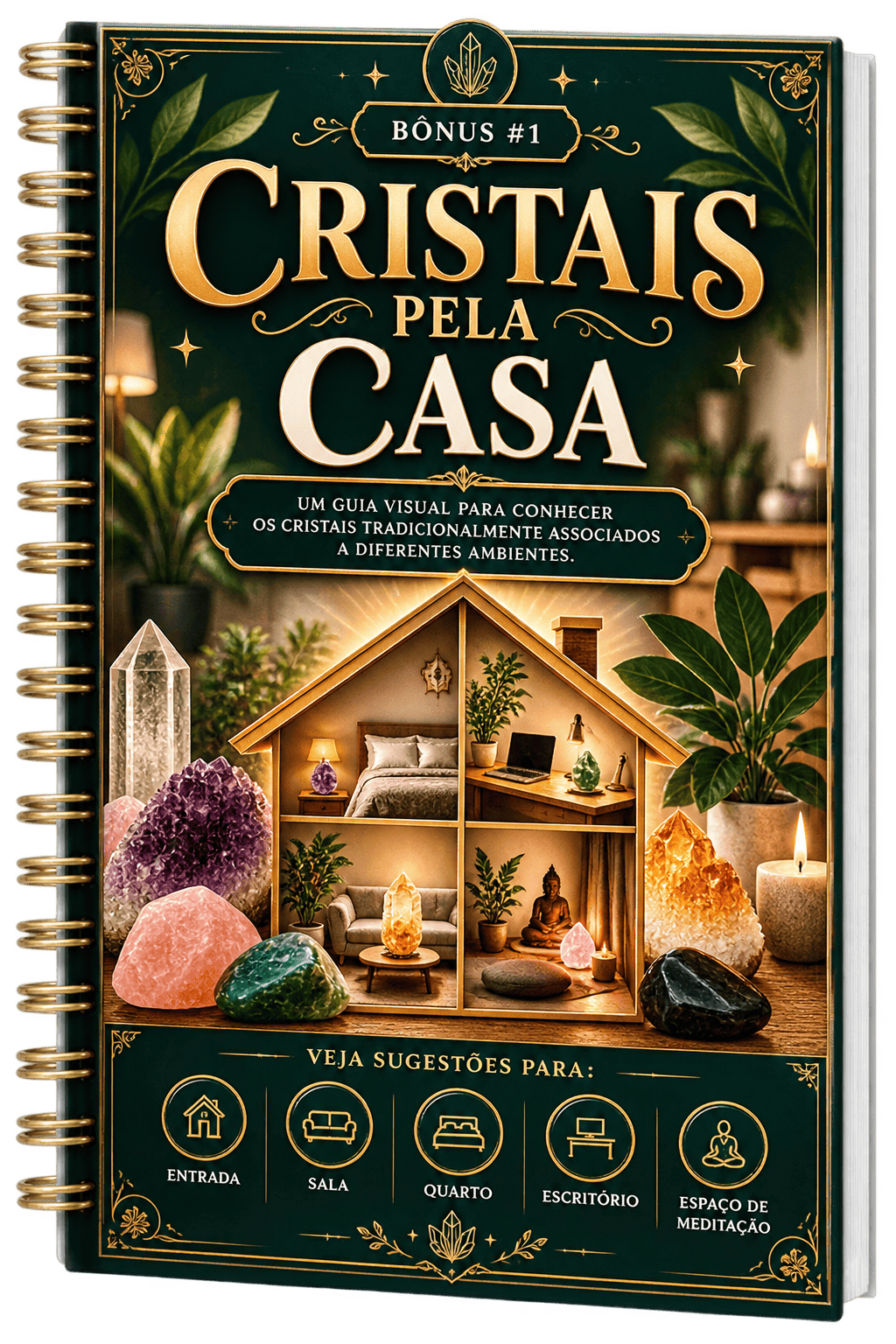 Guia bônus Cristais pela Casa