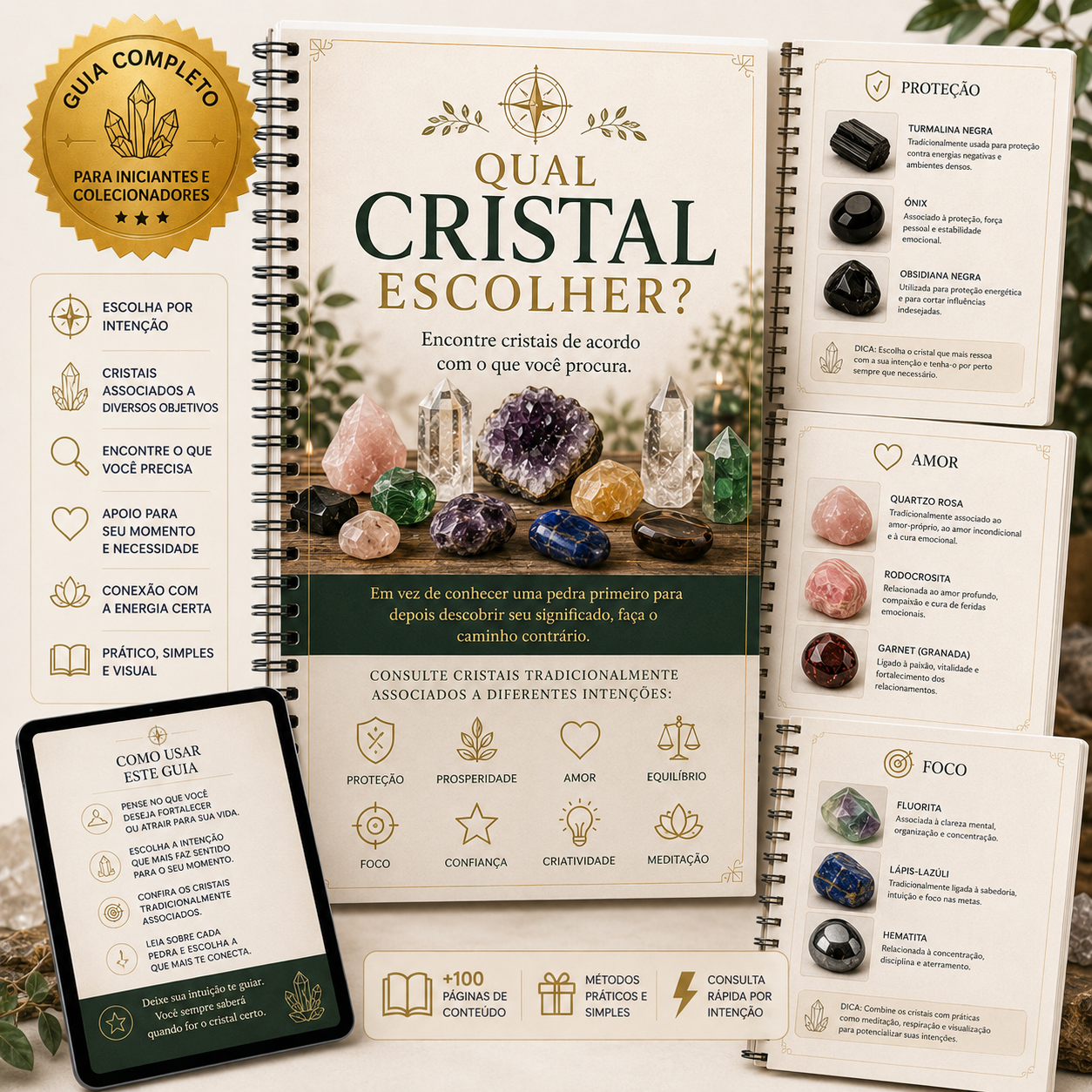 Guia Qual Cristal Escolher