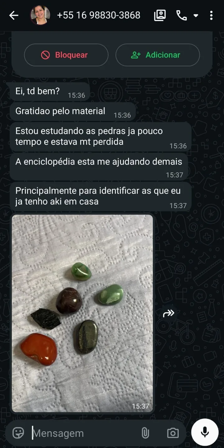 Depoimento real 5 de uma leitora da Enciclopédia